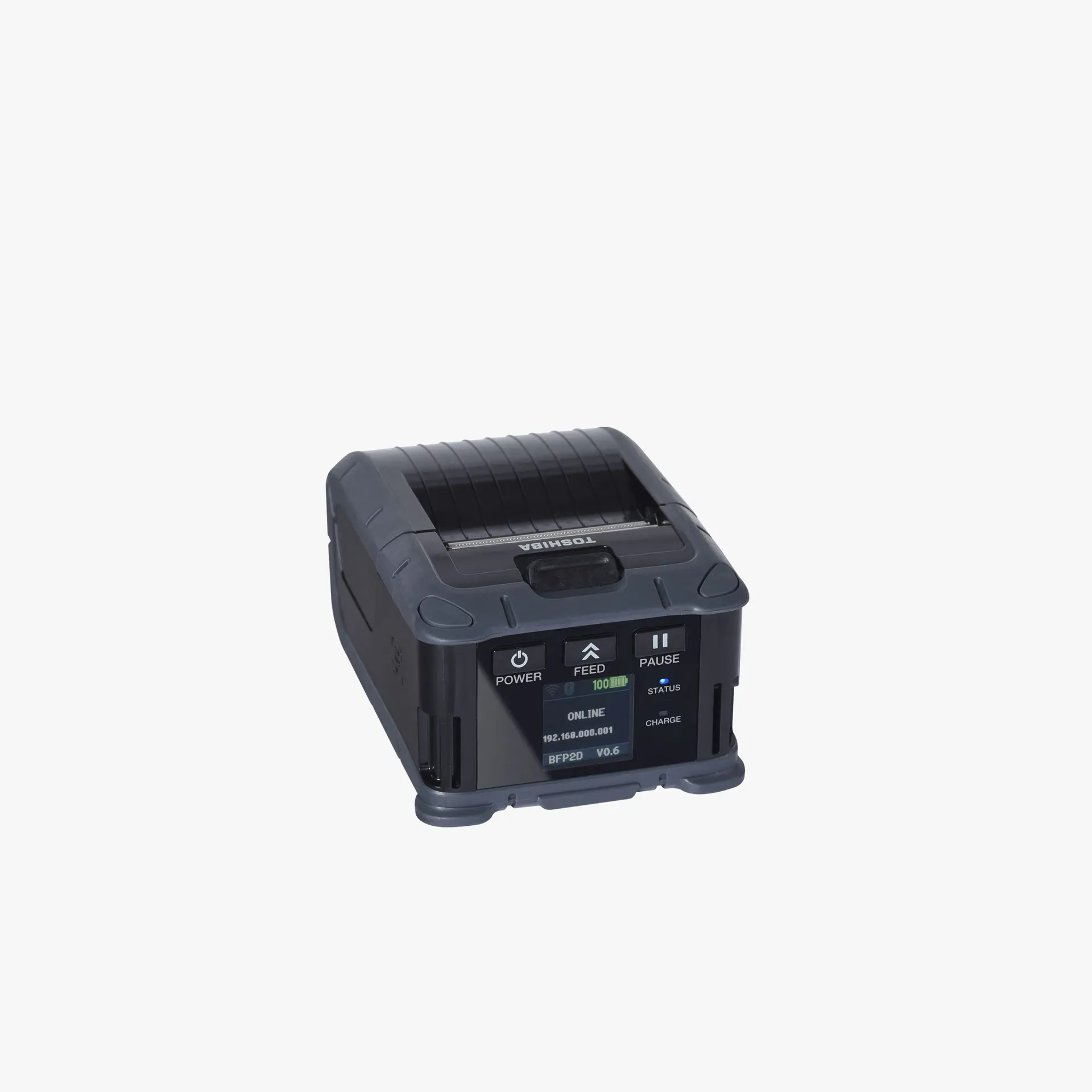 TOSHIBA B-FP2D-GH30-QM-S Mobile Label Printer - Image 2