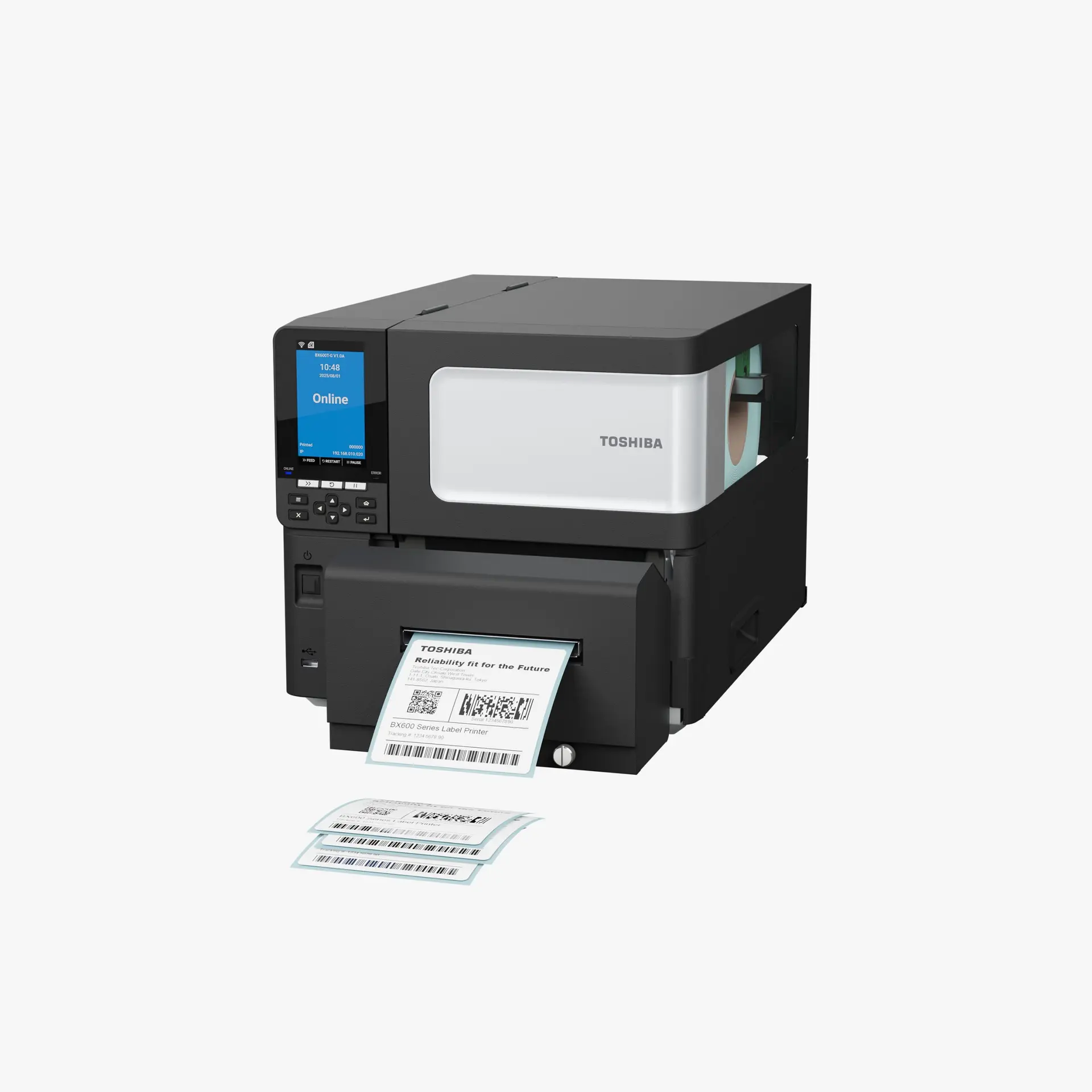 TOSHIBA BX620T-TS02-QM-S Industrial Label Printer