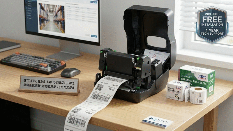 TSC TL240 Barcode Label Printer – Complete Solution from MynDS Global
