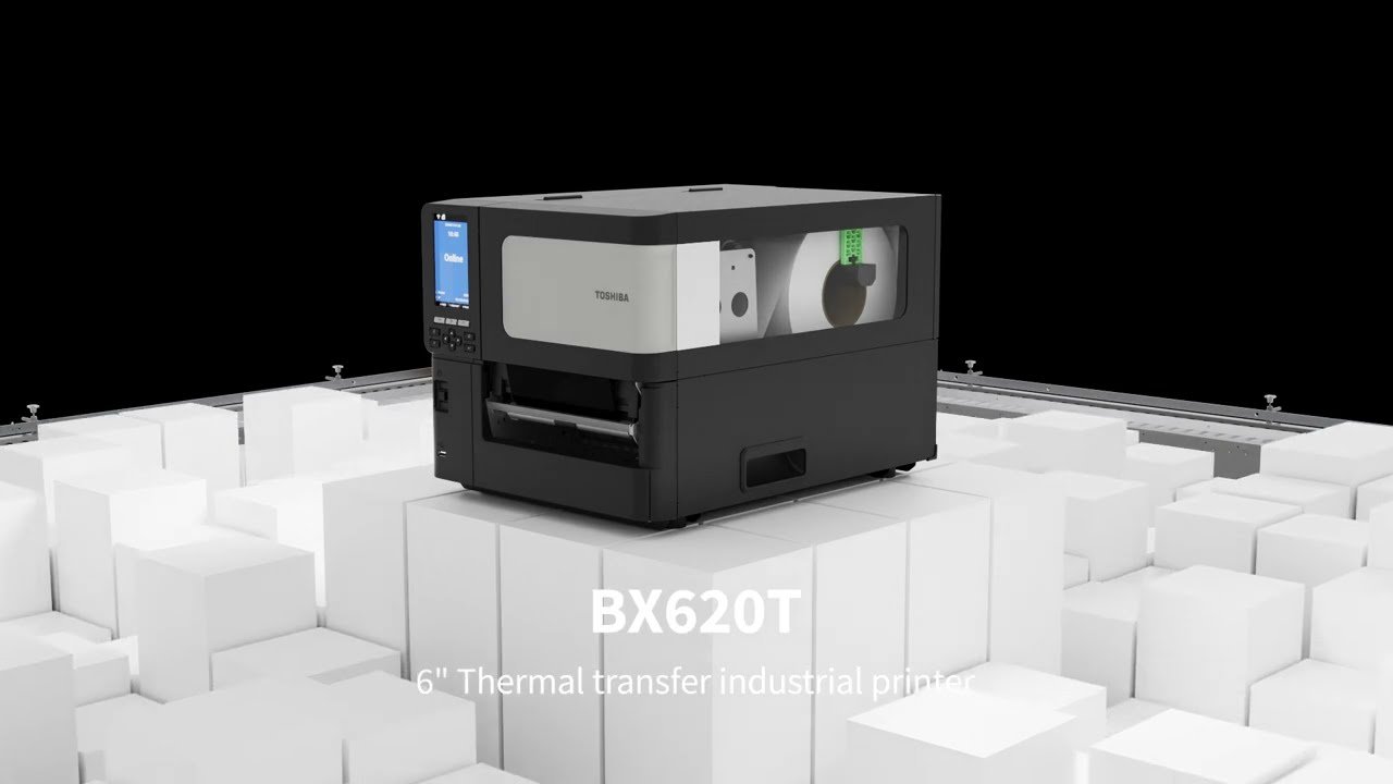 TOSHIBA BX620T-TS02-QM-S Industrial Label Printer - Image 3