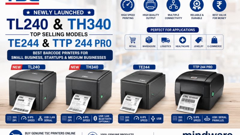Purchase TSCs: TL240 | TH340 | TE244 | TTP244 Pro : Mindware Dwarka. At Best Prices